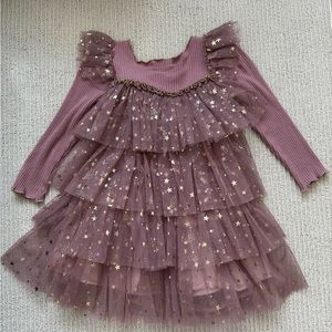 Mauve Tulle Dress